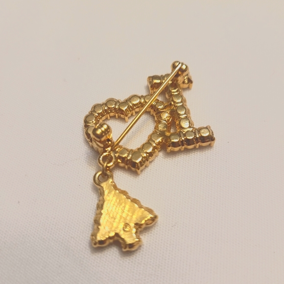 Vintage Christmas Brooch - Picture 2 of 5